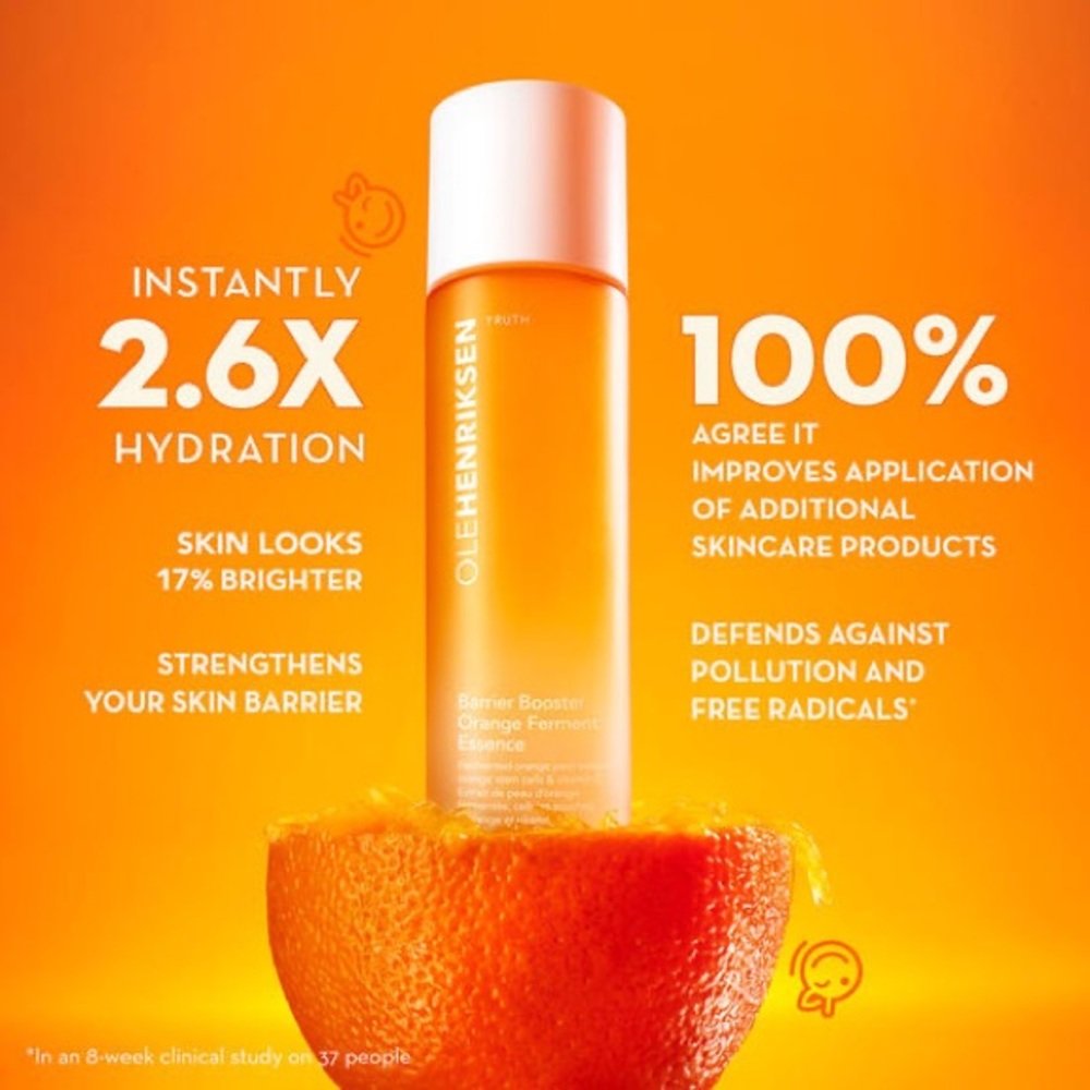 Ole Henriksen Barrier Booster Orange Ferment Vitamin C Essence - Picture 2 of 5